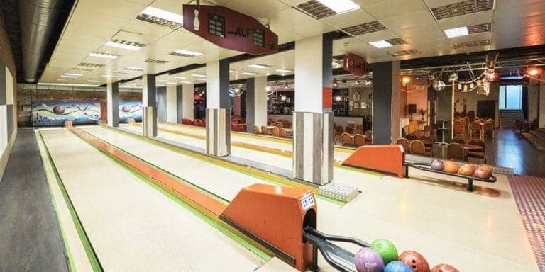 10-pin bowling at the Princesa Parc in Arinsal
