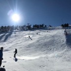 The bottom of the Eslalom slope