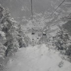 View from gondola - 18/12/2011
