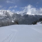 We found some powder on the right side of Arinsal