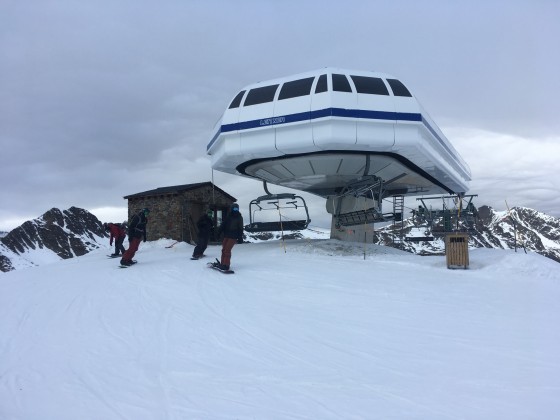 La basera chairlift in Arcalis