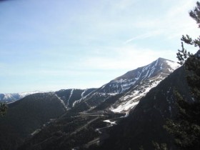 View From Arinsal to Pal