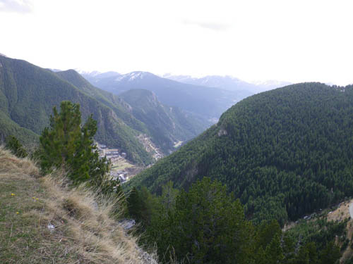 View Down the Valley