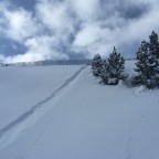 Untouched powder on the mountains of Pal