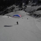 Parachute with instructor