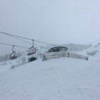 View of the chairlift El Cortal