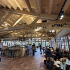 28th Dec Inside La Taverna restaurant in Caubella