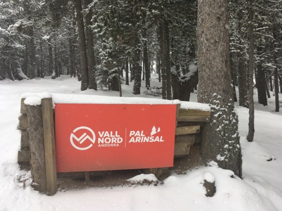 Pal Bikepark is now covered in snow
