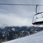 11th Jan - view from Coll de la Botella lift