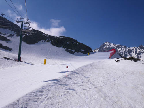 View from La Coma chair lift - 18/4/2011