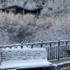 There was a few cm of fresh snow in the town of Arinsal