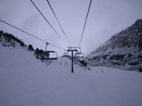 View from the 6 man chair lift - 14/2/2011