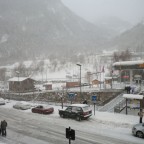 Snow in the village
