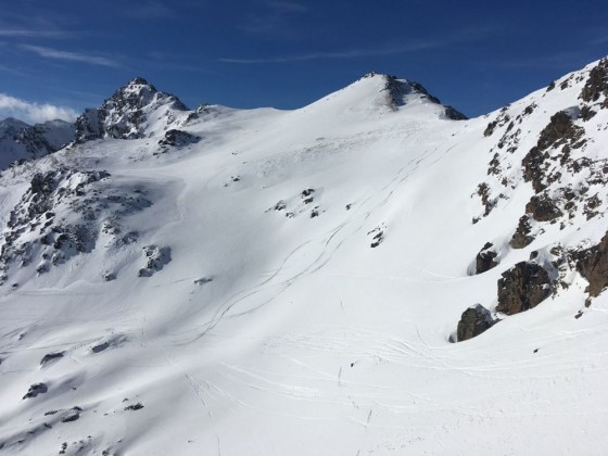 Creussans is popular for its infinity options of off-piste