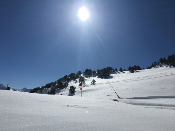 View from off piste