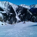 Great weather in Arinsal 31/01/13