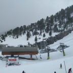 Les Fonts chairlift is very quiet