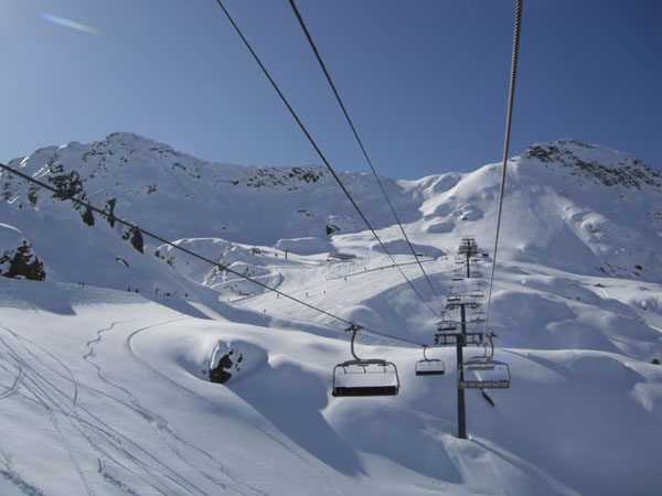 View from La Coma chair lift