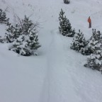 Some off-piste on the edges of Marrades
