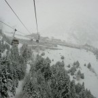 View from the gondola looking up - 21/03