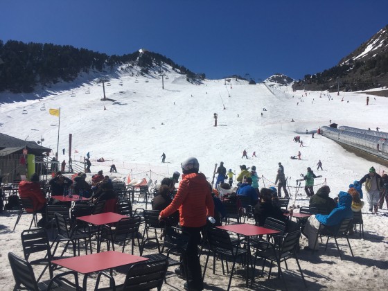 What a better plan to spend St Patrick's than on the slopes of Arinsal