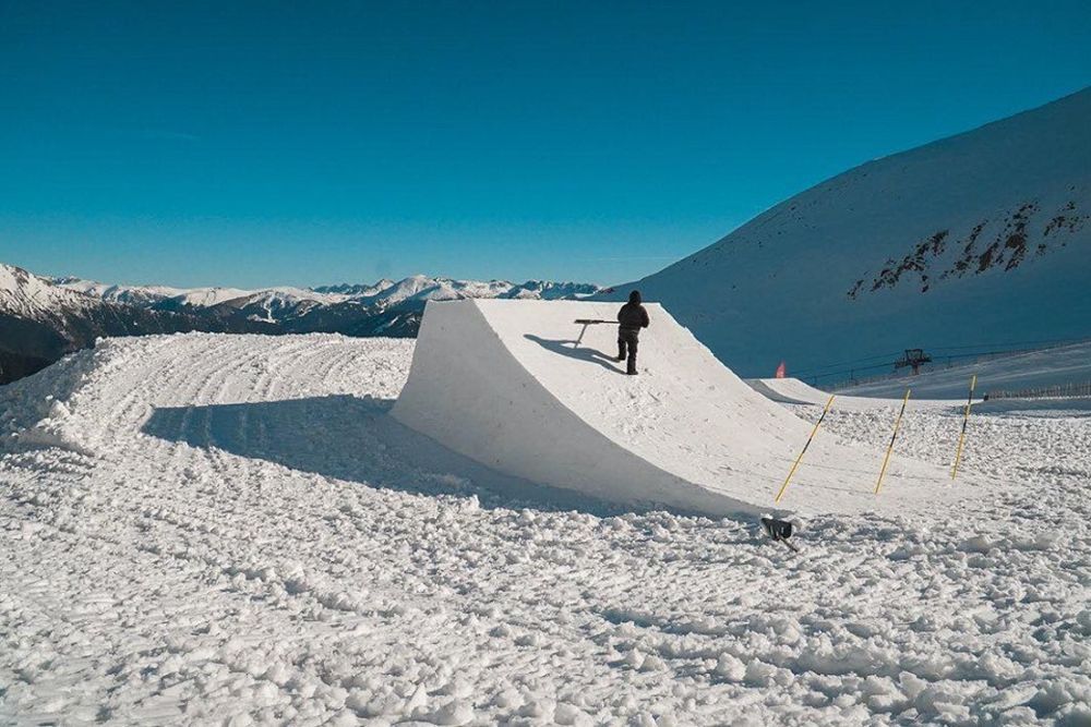 The snowpark is 100% open!