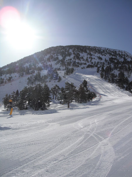 Slopes in Arcalis