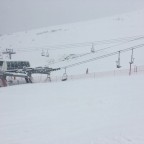 Empty chairlifts today in Arinsal