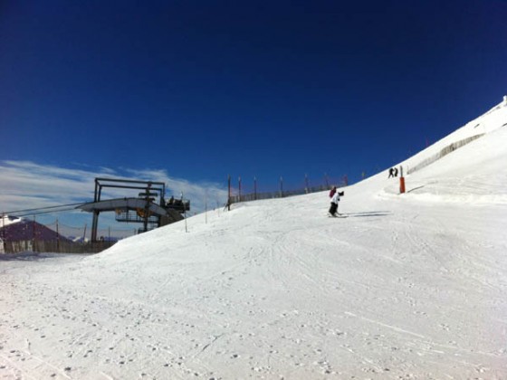 Coming off the Port negre chair 18/12/12
