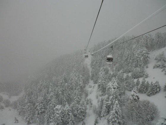 View from the gondola - 22/03