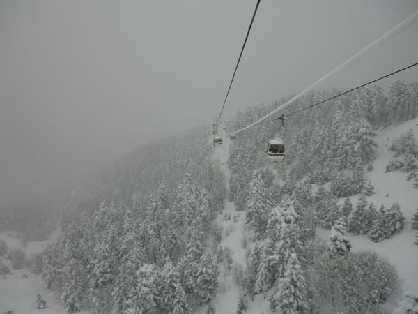 View from the gondola - 22/03