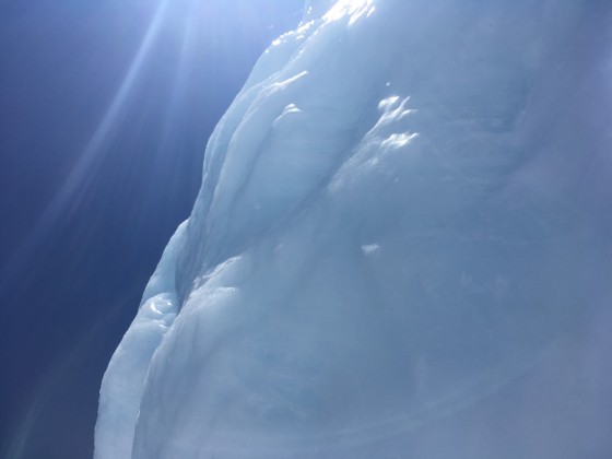 Have you seen the big ice formation in Arcalís?