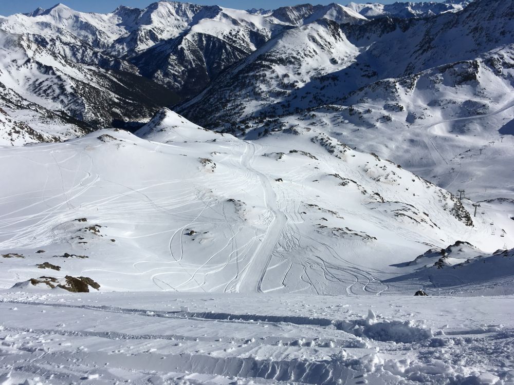 We dared to do the freeride area Creussans, and it was incredible!