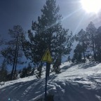 Always pay attention to the signs on the slopes