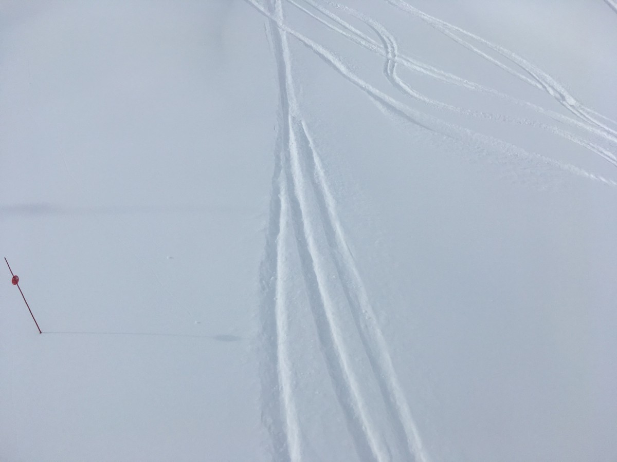 We love making our lines on a powder day