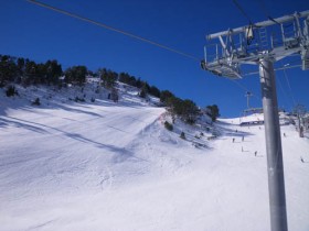 First chair lift up - 18/2/2011