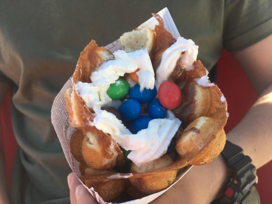 Waffle from La Creperie