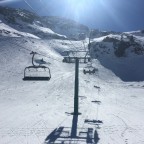 Heading up La Coma chairlift