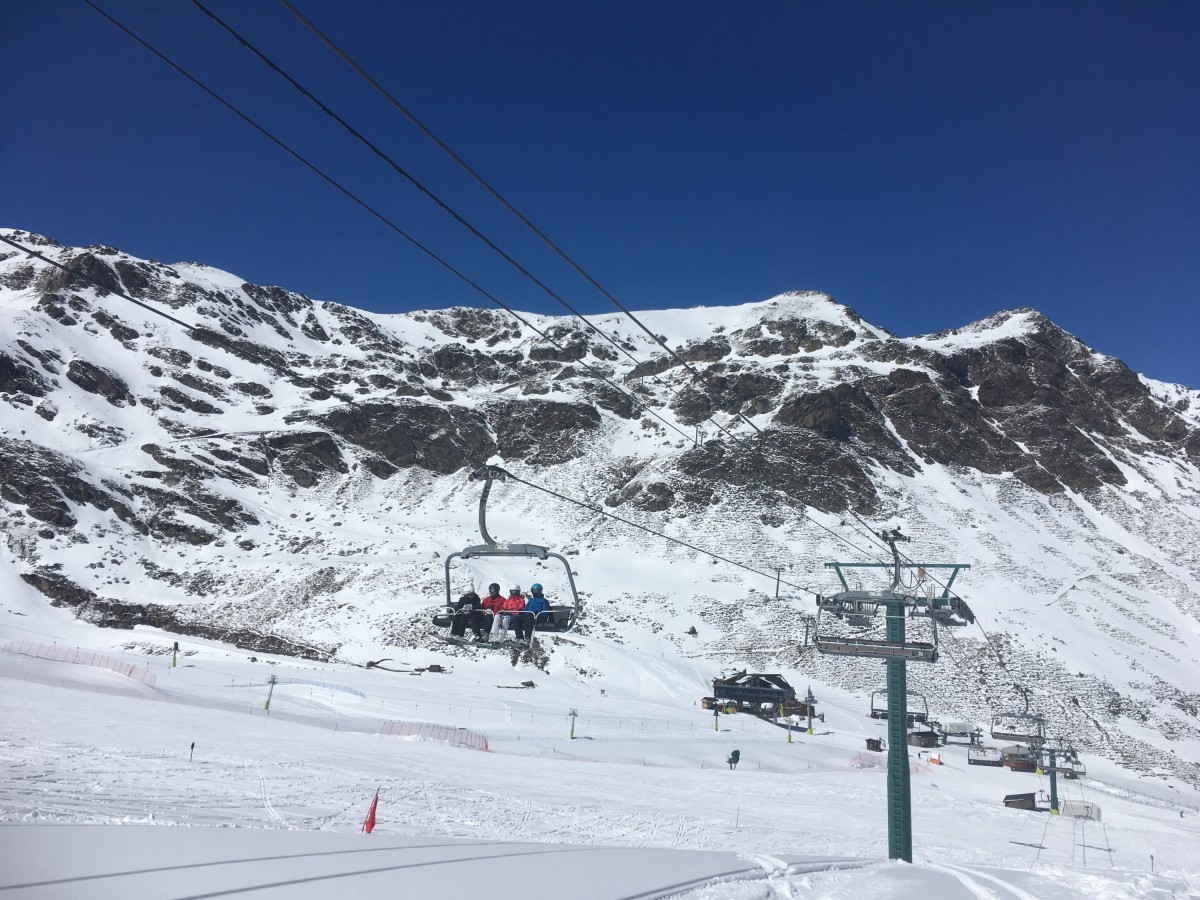 La Coma chairlift in Arcalís
