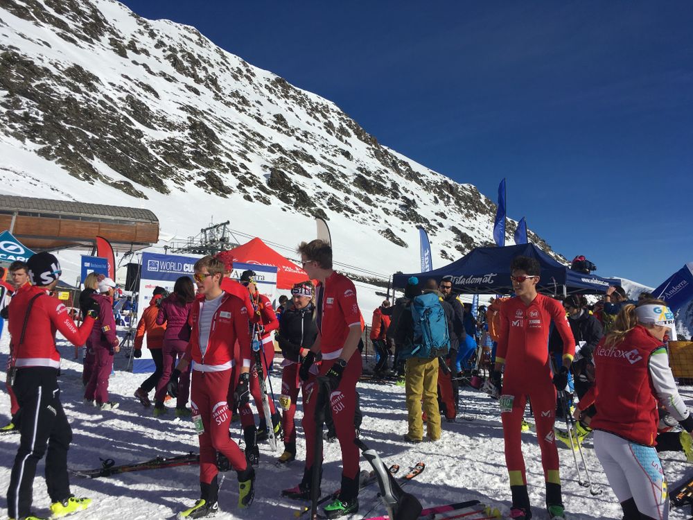 The Swiss skimo team