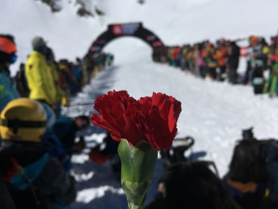 Tribute to Borja during the FWT 2018