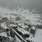 View of the village from the gondola - 22/03