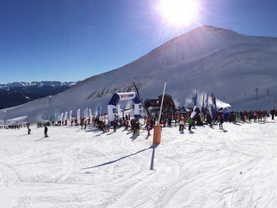 End of the Font Blanca race