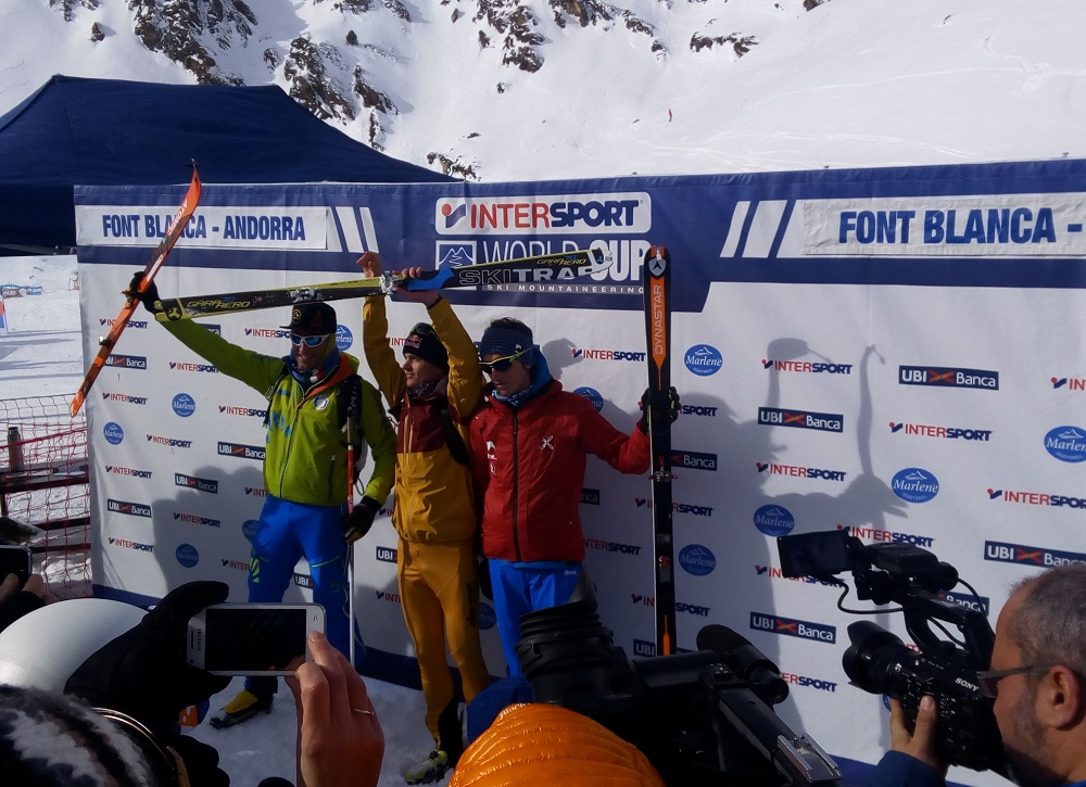 Winners of the individual race of the Font Blanca ISMF World Cup
