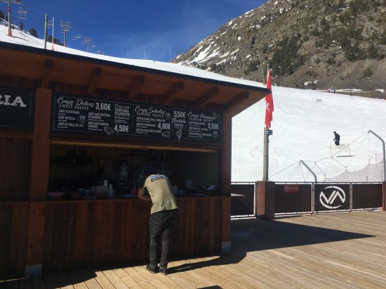Creps at La Creperie in Arinsal from 3,60€