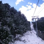 View from the Crest chair lift - 4/3/2011
