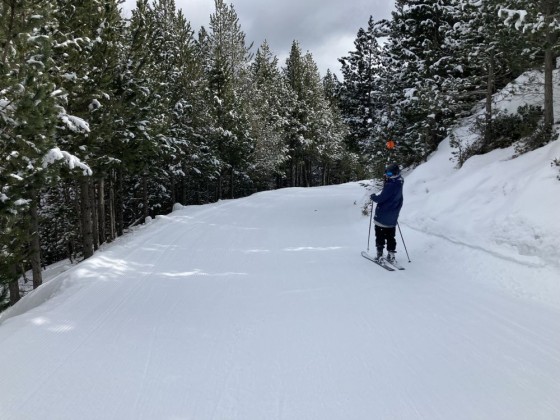 Ski out