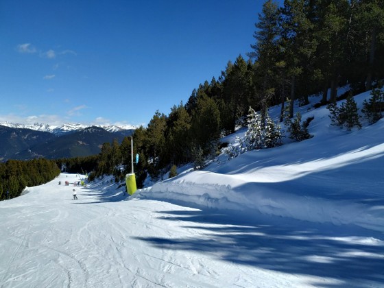 La Serra slope offers stunning views
