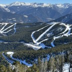 Panoramic view across the Pal ski slopes