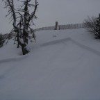 Avalanche slipping snow 19/01